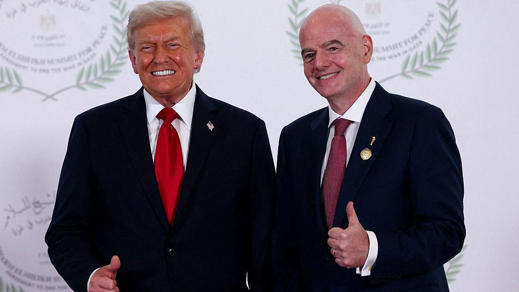 La estrecha relación forjada por Trump y Gianni Infantino que cuestiona la neutralidad política de la FIFA antes del Mundial 2026