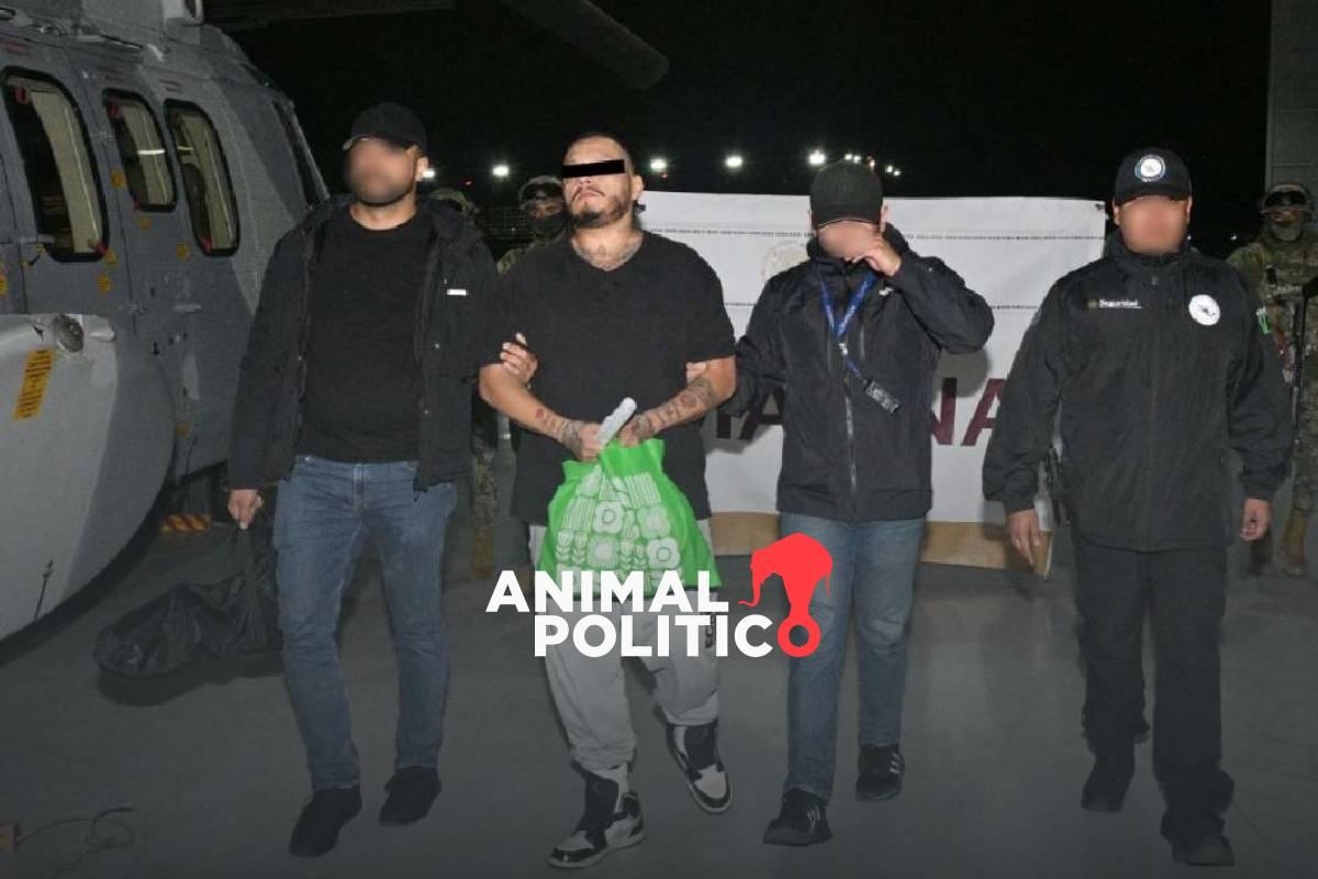 Detienen a “El Cubano”, presunto líder de célula ligada al Cártel de Sinaloa; es requerido por EU