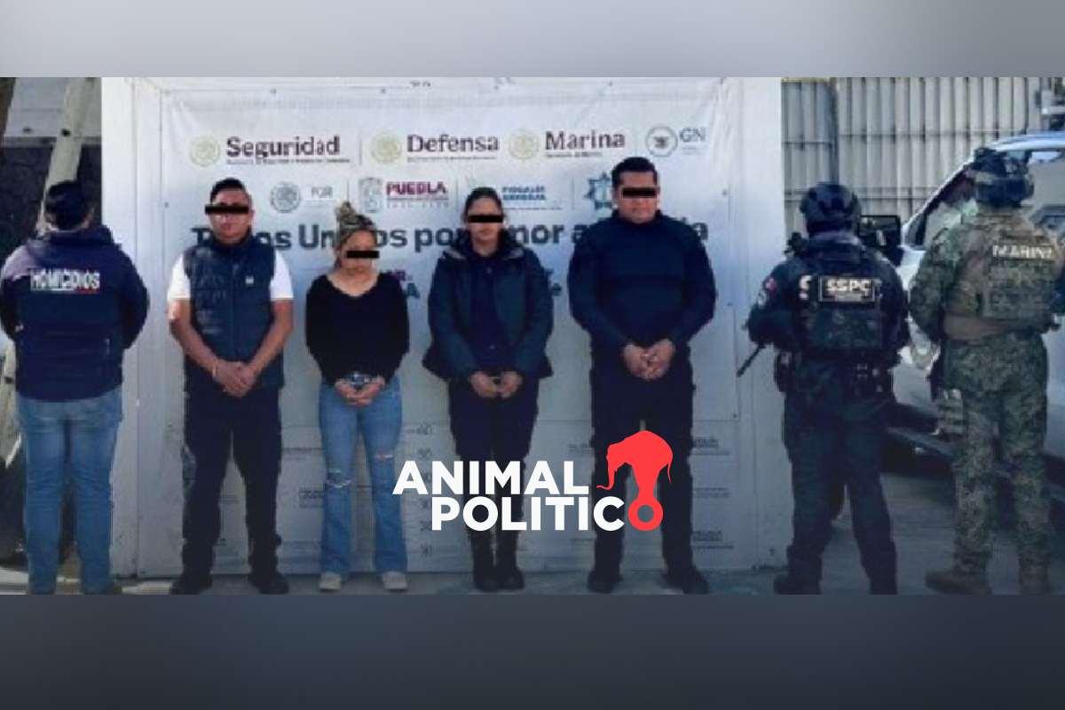 Detienen a tres funcionarios de seguridad pública de Puebla ligados a “La Barredora” y al homicidio de dos policías