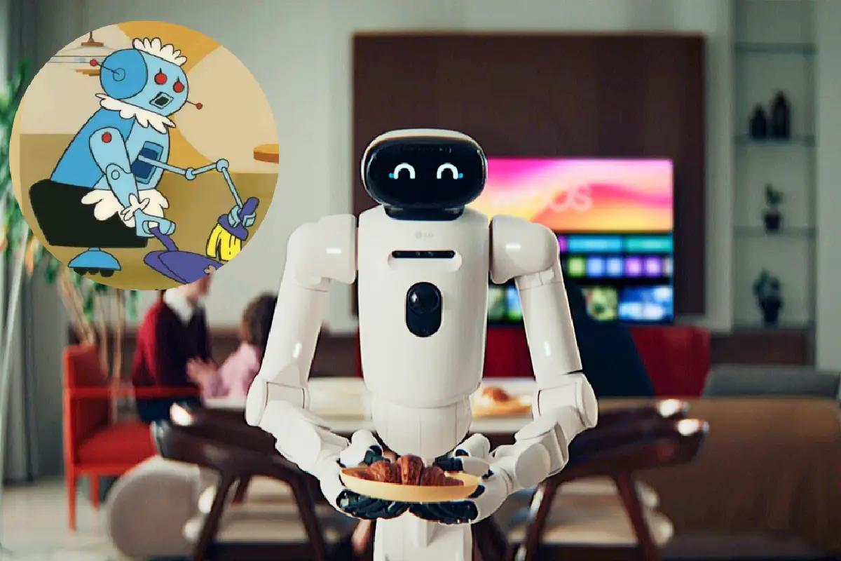 ¡Llegó Robotina! LG presenta un asistente para la limpieza de la casa en el CES 2025