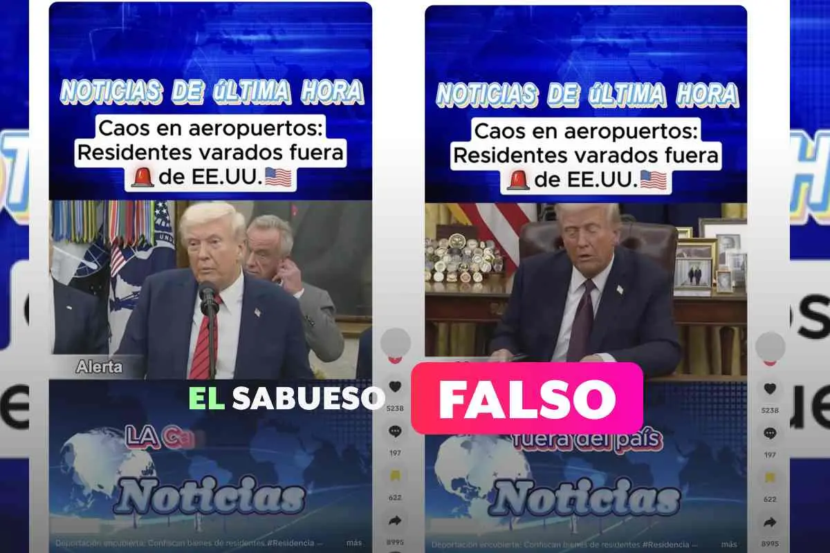 Es falso que Estados Unidos prohibió el reingreso de los residentes permanentes