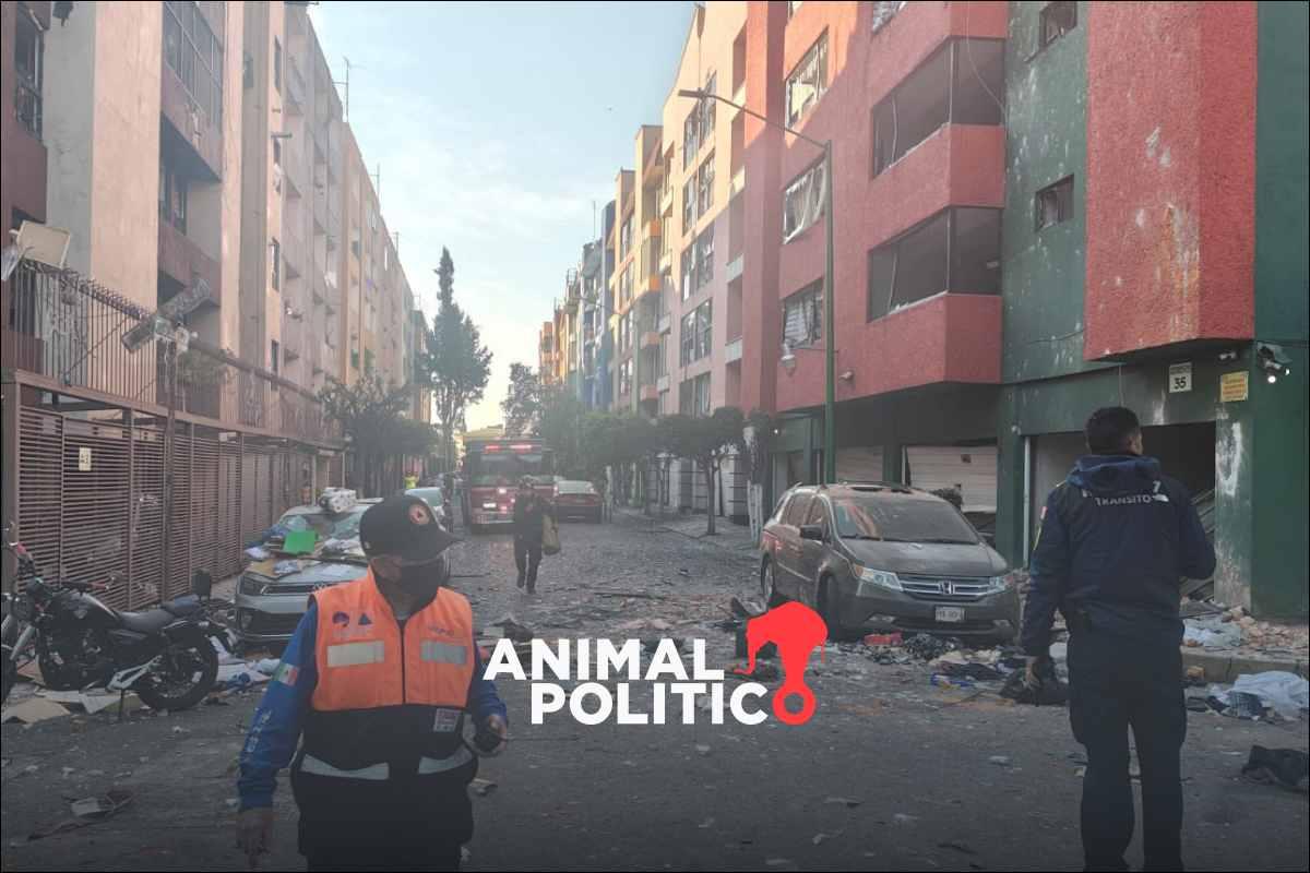 Explosión en Paseos de Taxqueña, Coyoacán, deja al menos cinco lesionados y daños en varios inmuebles