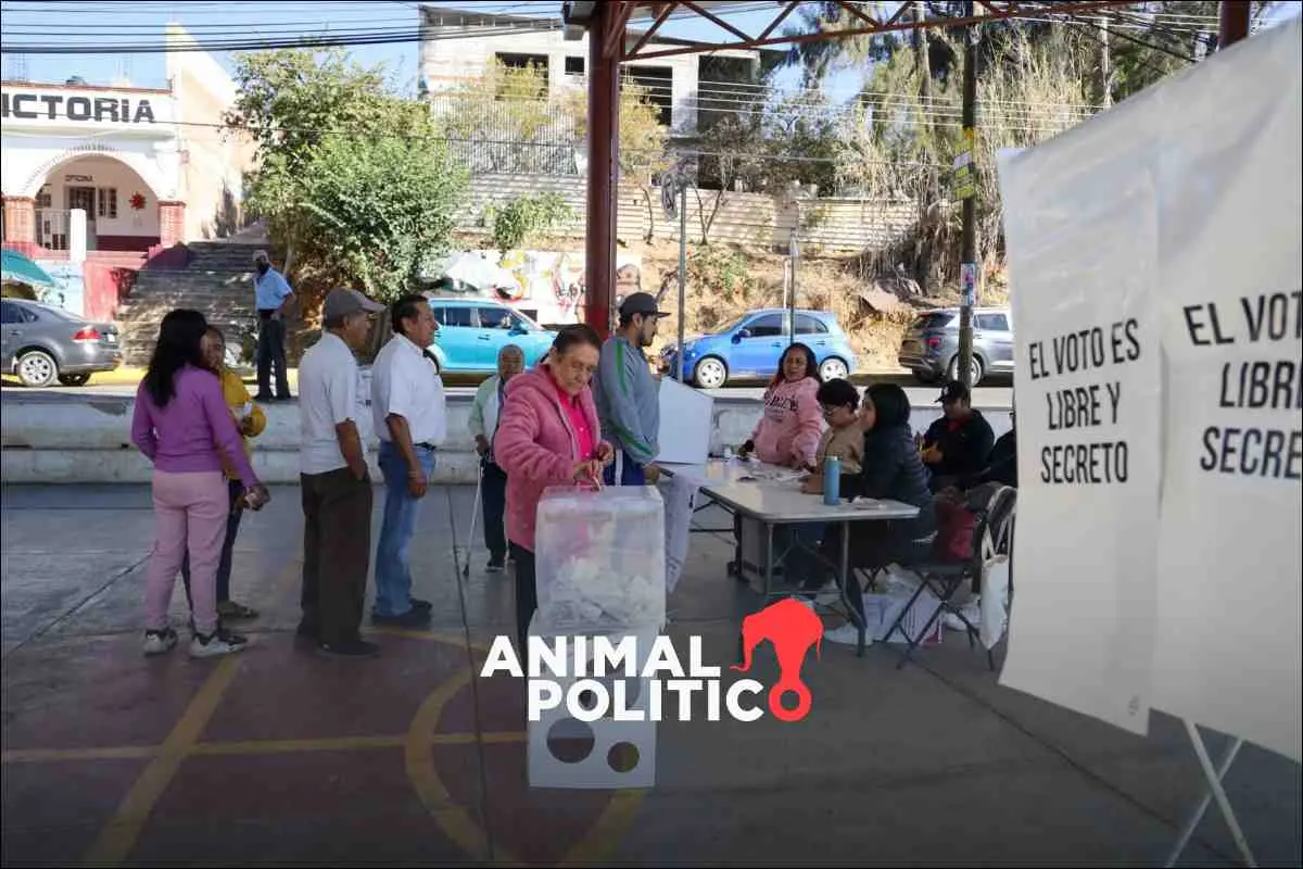 Cierran casillas de la jornada de revocación de mandato en Oaxaca entre baja afluencia y más de 500 incidentes
