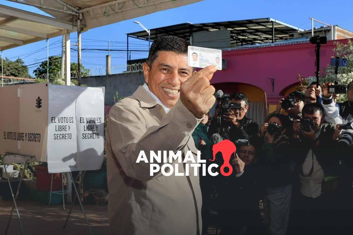 Salomón Jara se perfila para continuar en la gubernatura de Oaxaca; participación rondaría el 28%, según Morena