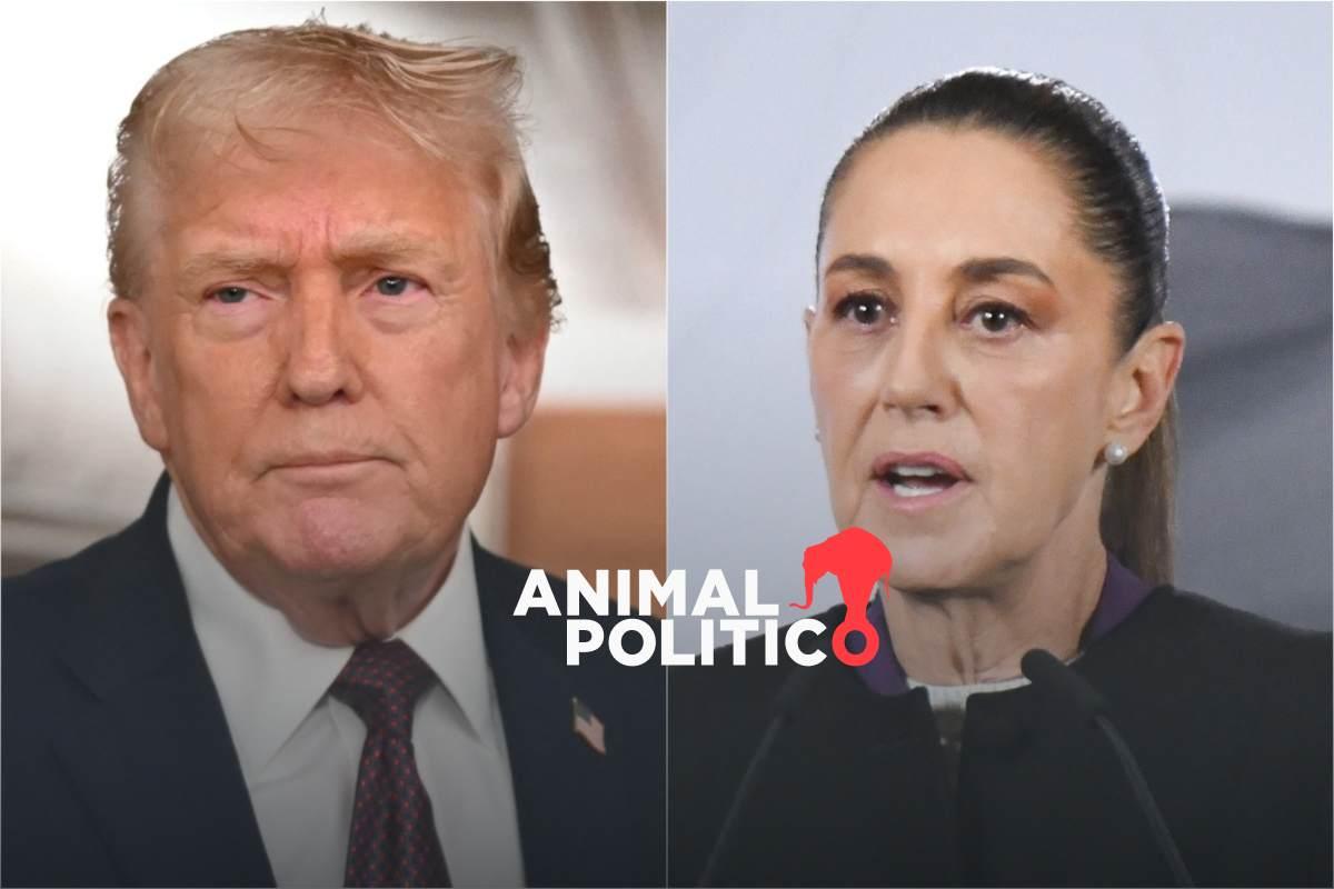 Sheinbaum habla de seguridad y narcotráfico con Trump; “cooperación y colaboración con respeto mutuo siempre dan resultados”, dice