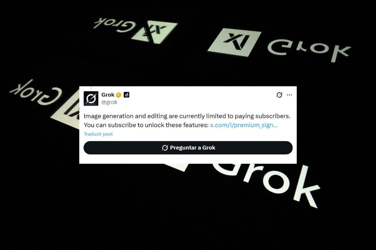¿Monetizar la violencia digital? X limita la edición de imágenes con Grok a usuarios de pago