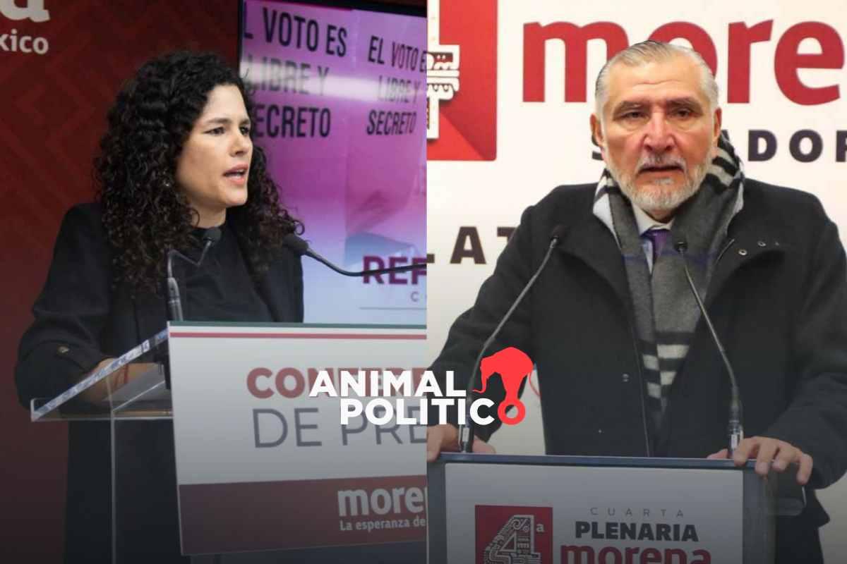 Luisa María Alcalde confirma invitación a Adán Augusto para que sea operador territorial de Morena