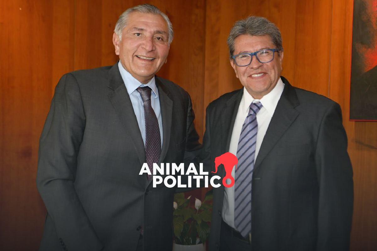 “No creo sea una piedra en el zapato para nadie”, dice Monreal sobre Adán Augusto tras su renuncia a la coordinación