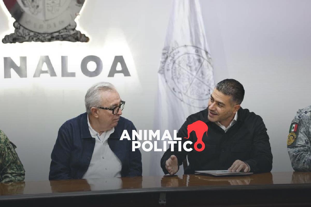 García Harfuch se reúne con Rocha Moya en Culiacán para revisar estrategia de seguridad en la entidad