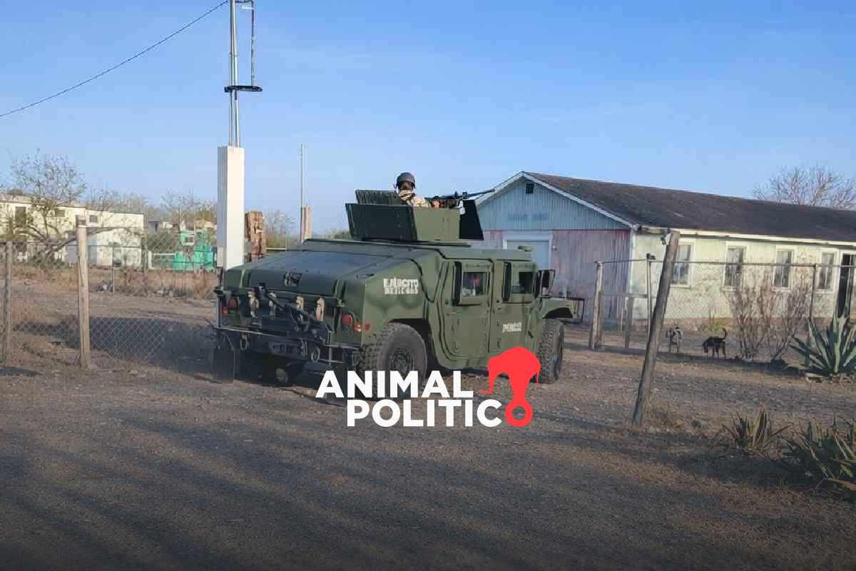 Se registra despliegue militar en el ejido Sandoval, en Matamoros; gobierno local alerta “situación de riesgo”