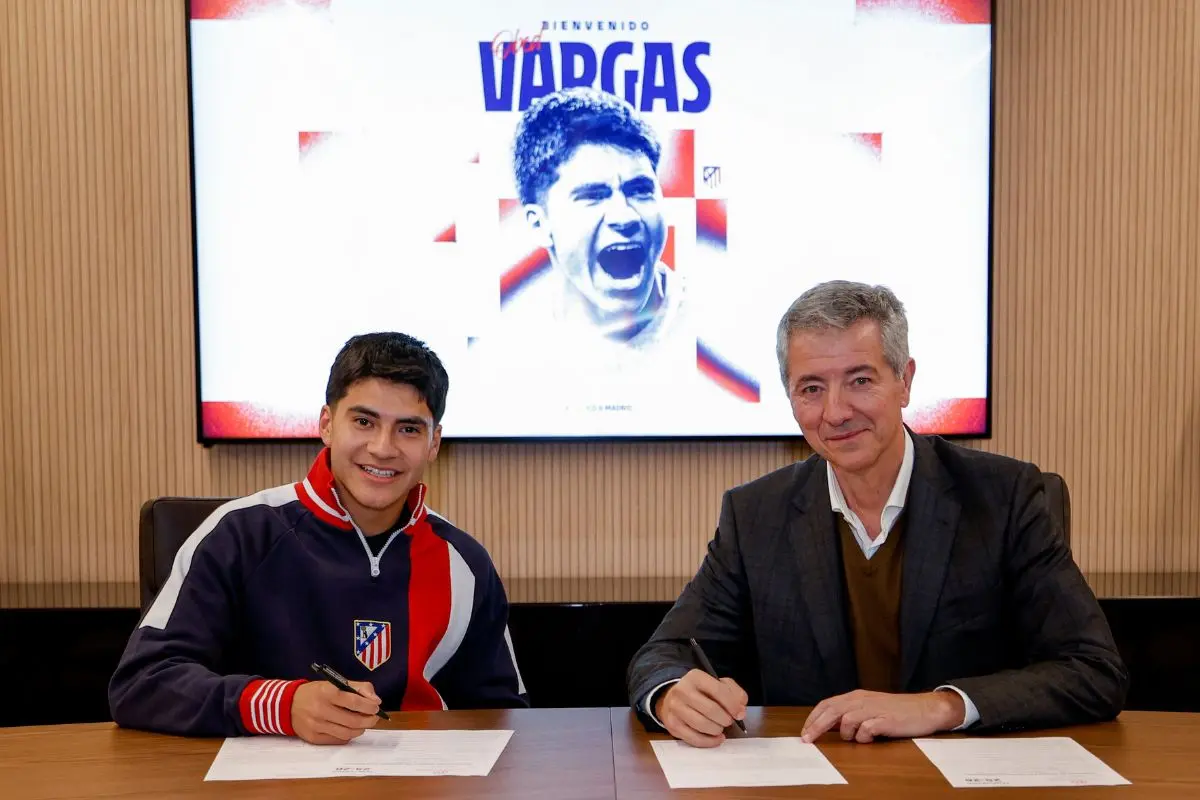 El Atlético de Madrid ficha a Obed Vargas hasta 2030