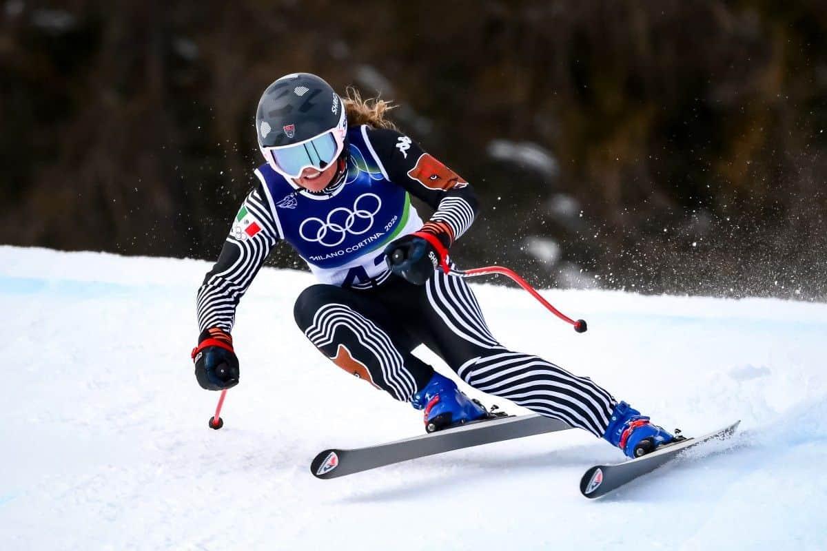 La esquiadora mexicana Sarah Schleper hace historia en Milano Cortina 2026