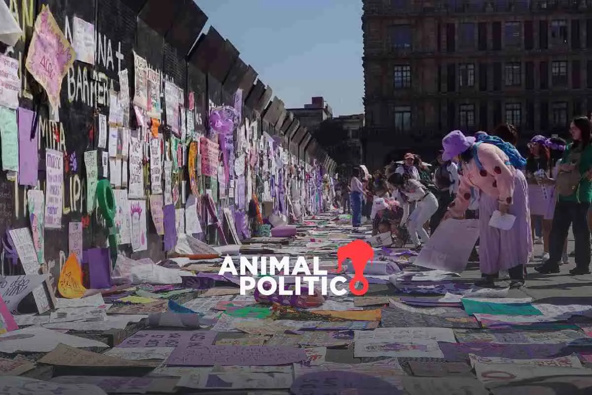 Sheinbaum prevé blindar Palacio Nacional con vallas ante marcha por el 8M; justifica medida para proteger a asistentes y policías