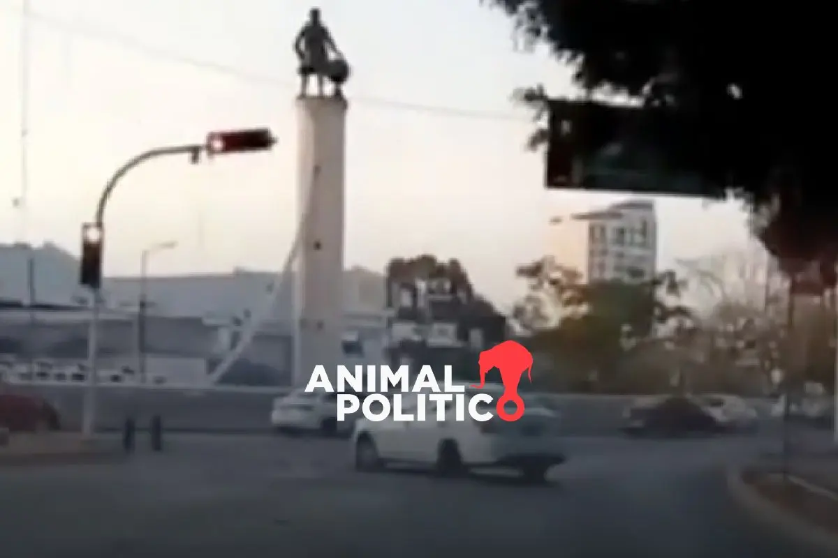 Se registra balacera y objetos ponchallantas en la Glorieta Colón en Guadalajara, Jalisco