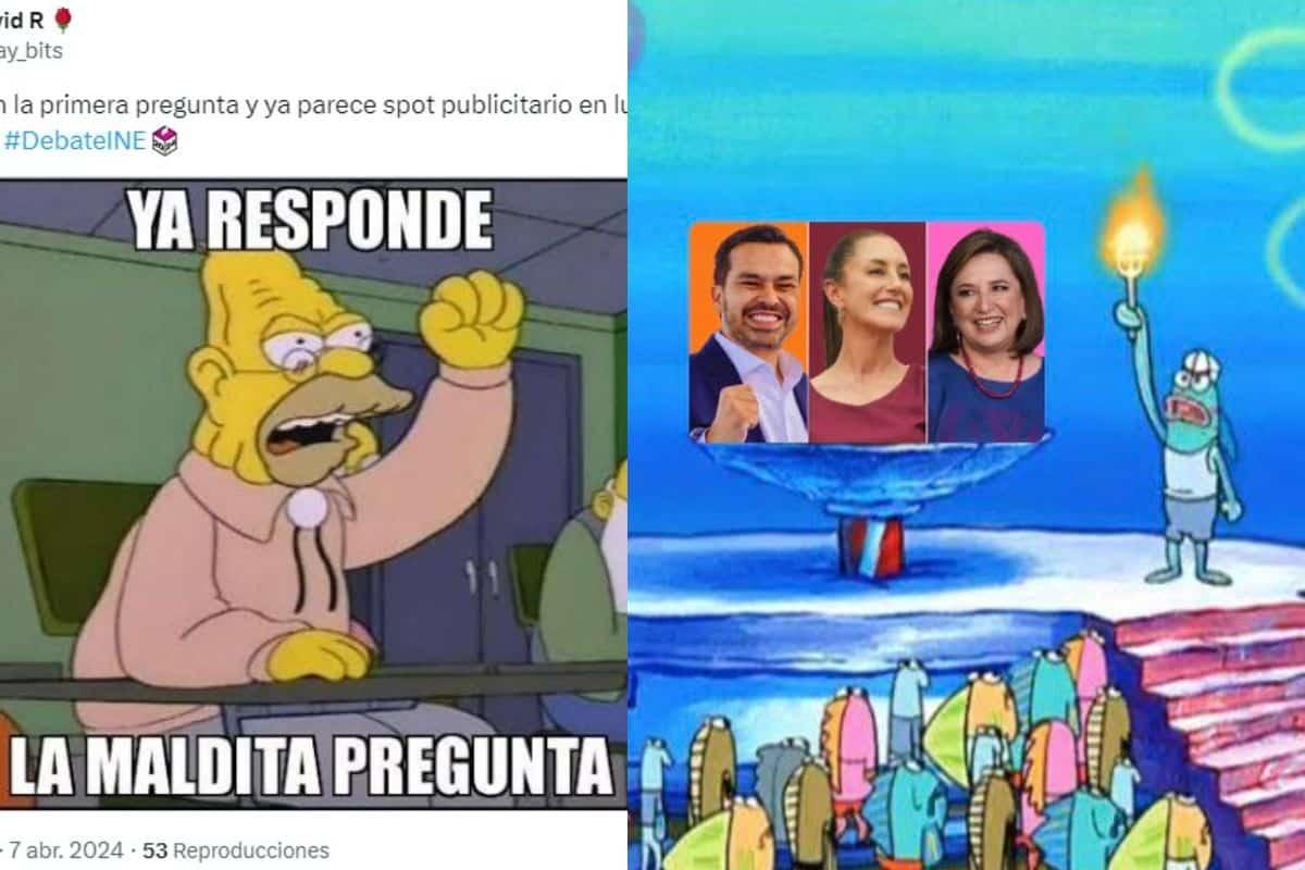 Los mejores memes del primer debate presidencial 2025
